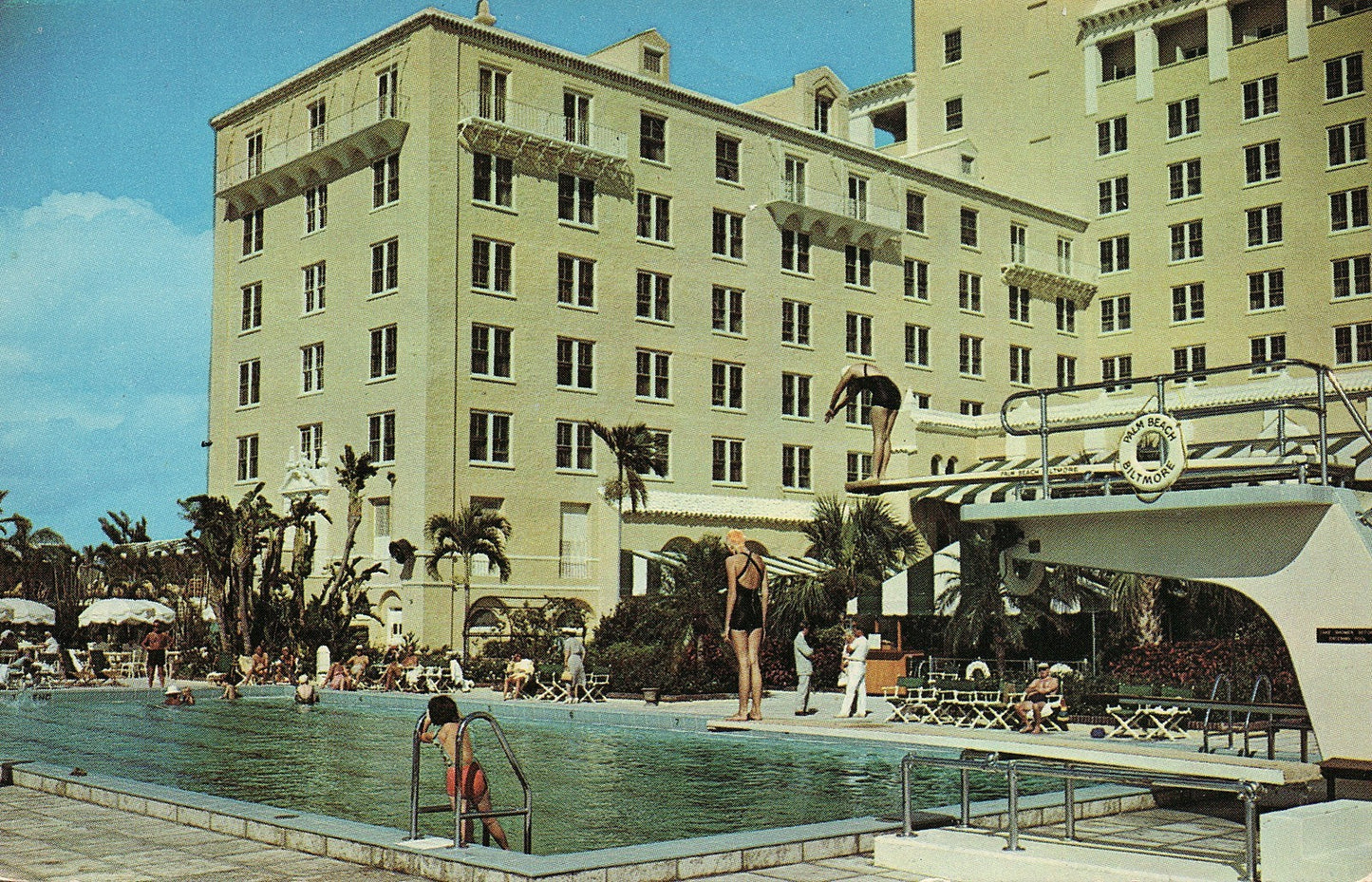 Palm Beach Florida Biltmore Hotel Postcard