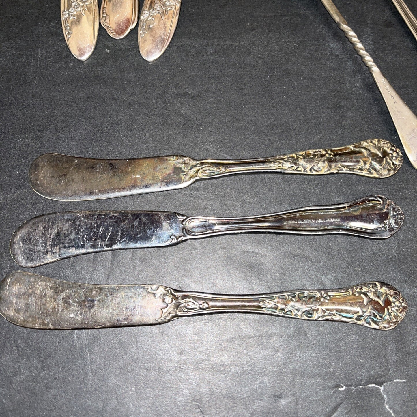 Lot Of 28 Silverware. 1847 Rogers,Gotham,Wallace,Sweden,Mexico & More