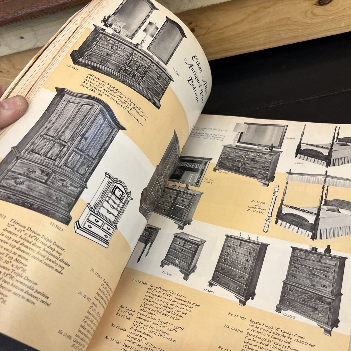 Ethan Allen Treasury of American Traditional Interiors 68th ed. 1959 book.