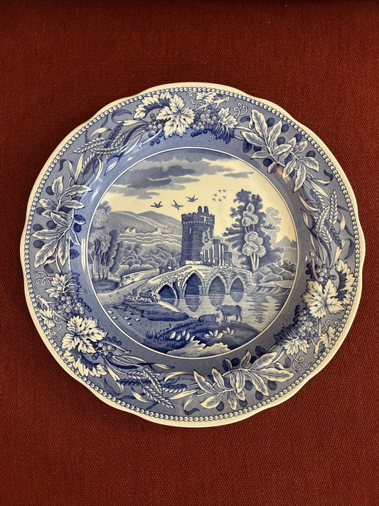 Spode England The Blue Room Collection LUCANO Dinner Plate 10-1/2" 