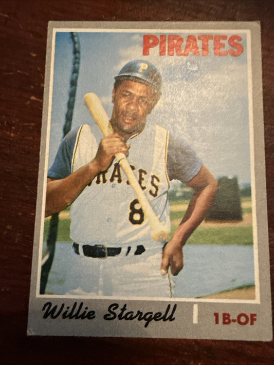 1970 Topps # 470 Willie Stargell Pittsburg Pirates Baseball Card