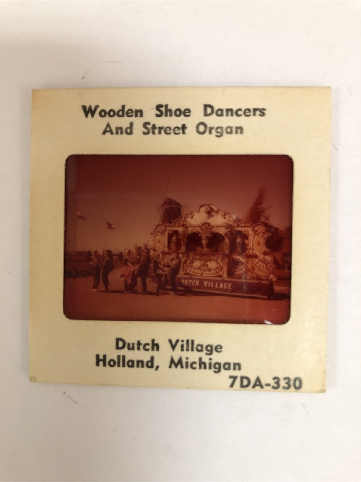1960's 9 SLIDES Windmill Island Holland MICHIGAN Tulips Windmill