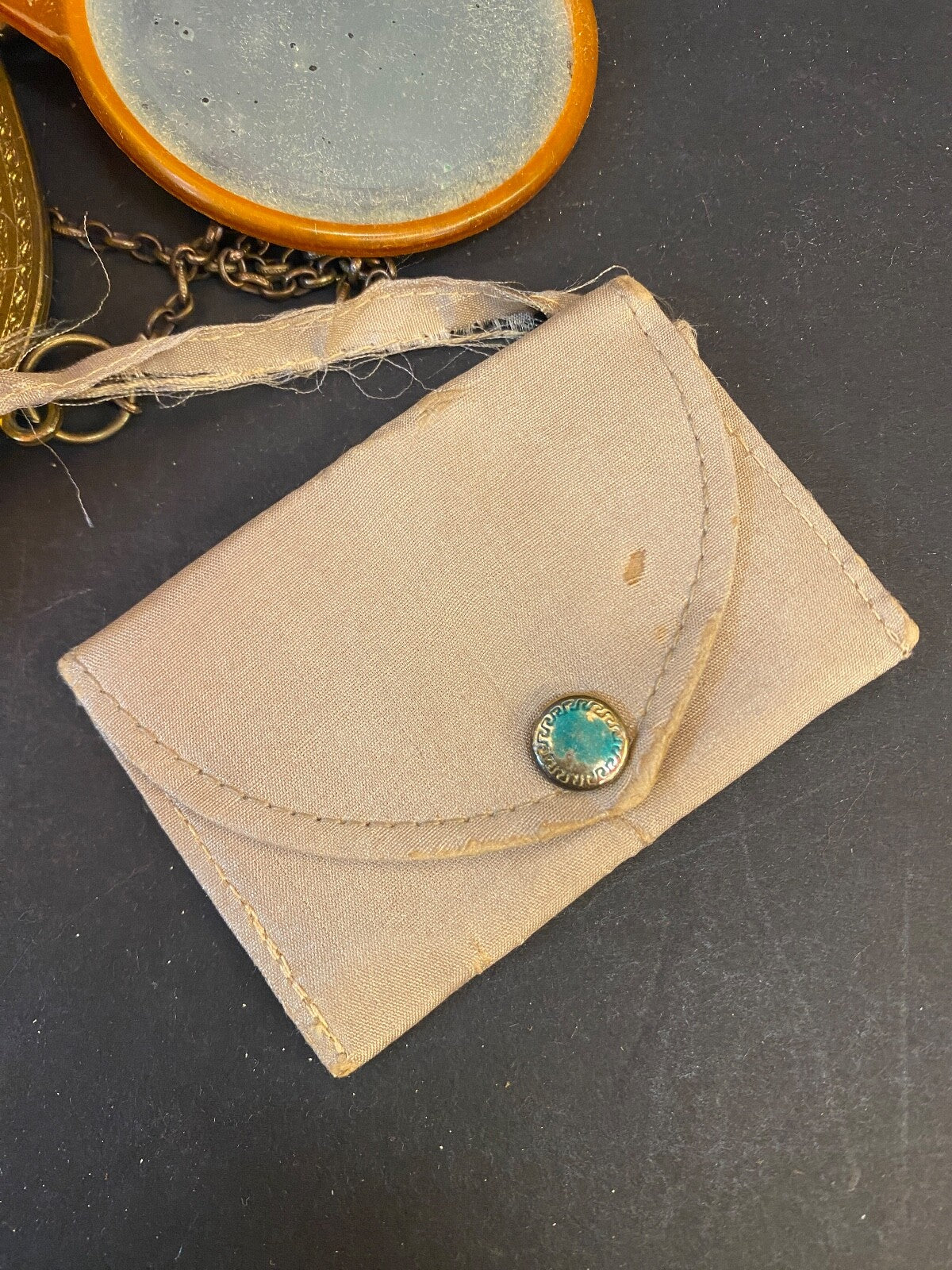 Vintage 20s Silk Art Deco Clutch Handbag 1920s 1930s Vintage clutch
