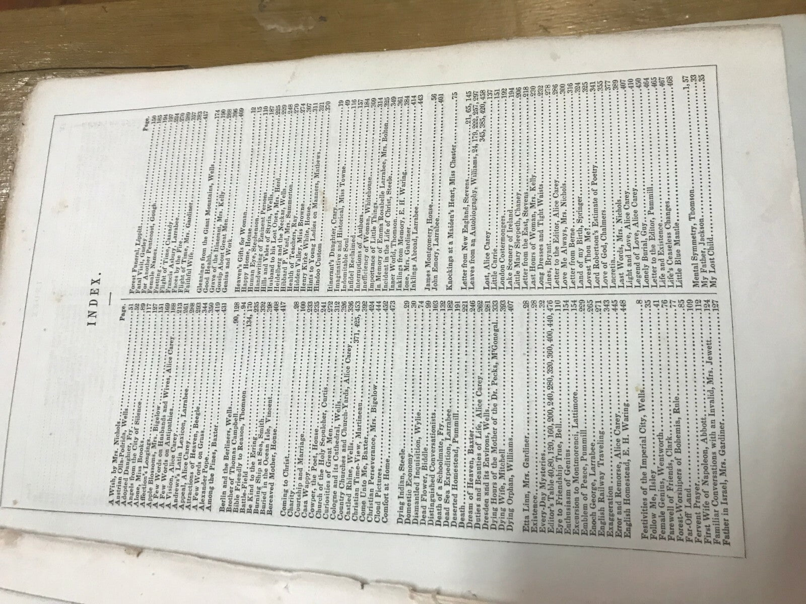 1852 The Ladies' Repository Book