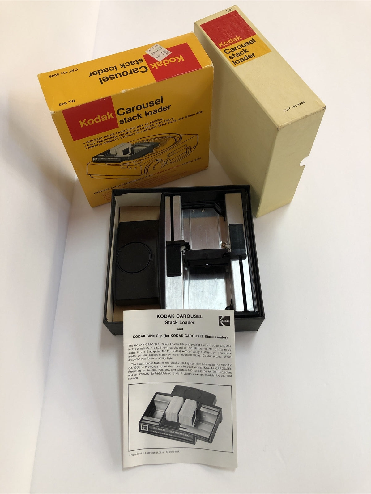 KODAK Carousel Stack Loader B40 For Series 600, 700, 800 & Ektagraphic