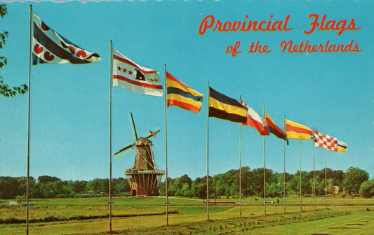 Provincial Flags of the Netherlands Windmill Island Holland MI Michigan 