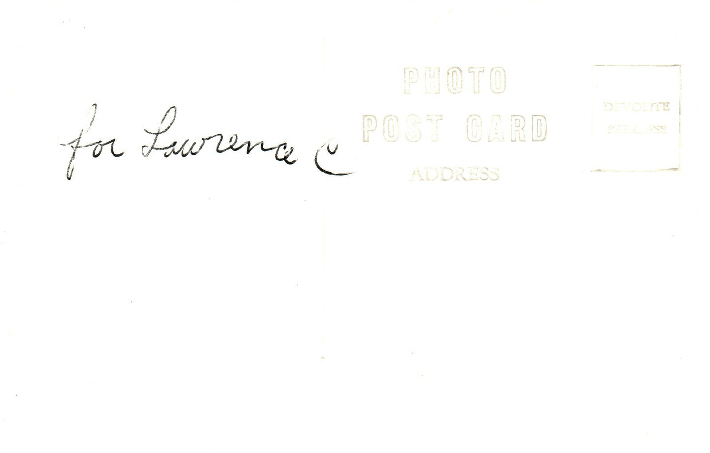 Real Photo E. W. Bliss Co. Hastings MI MICH Michigan Postcard 