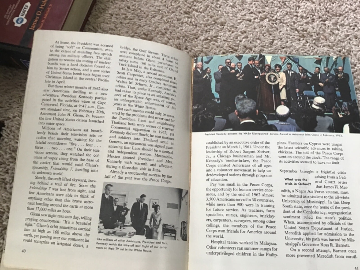 Lot of 2 Vintage John Fitzgerald Kennedy JFK President Pictorial Magazines