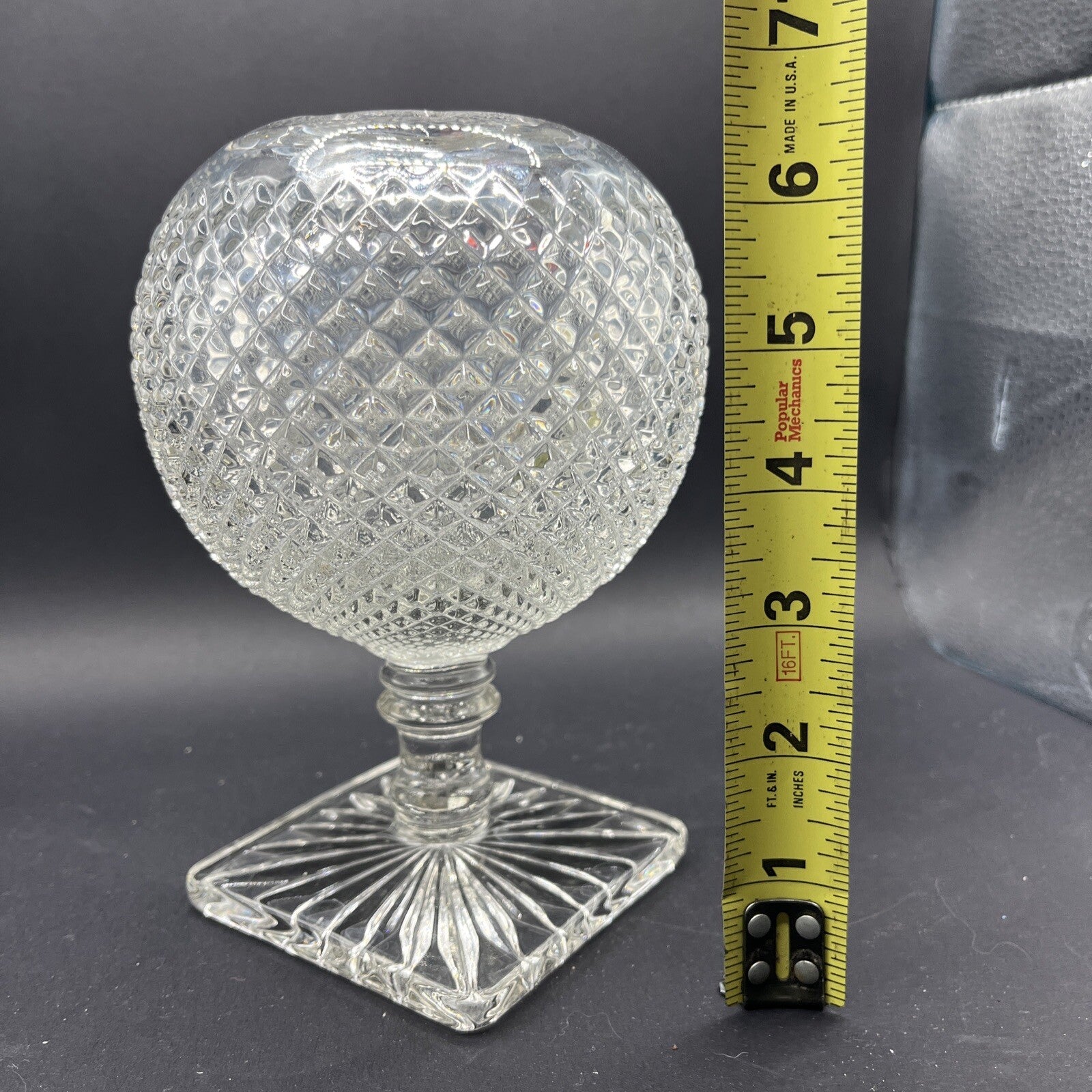 Vintage Blown Glass Ivy Ball