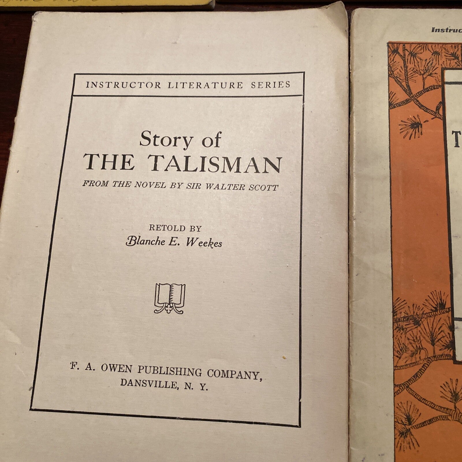 Lot Of 5 Owen publishing Literature series Talisman Ulysses School Books