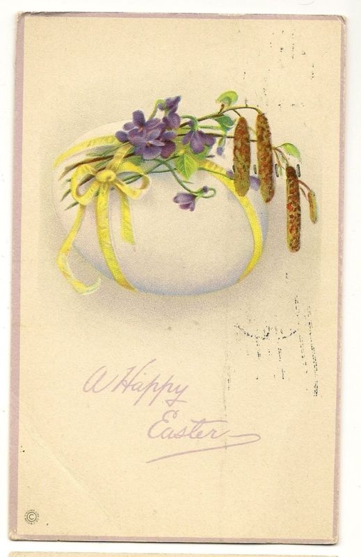 Stecher Easter Egg Postcard Series 780 D