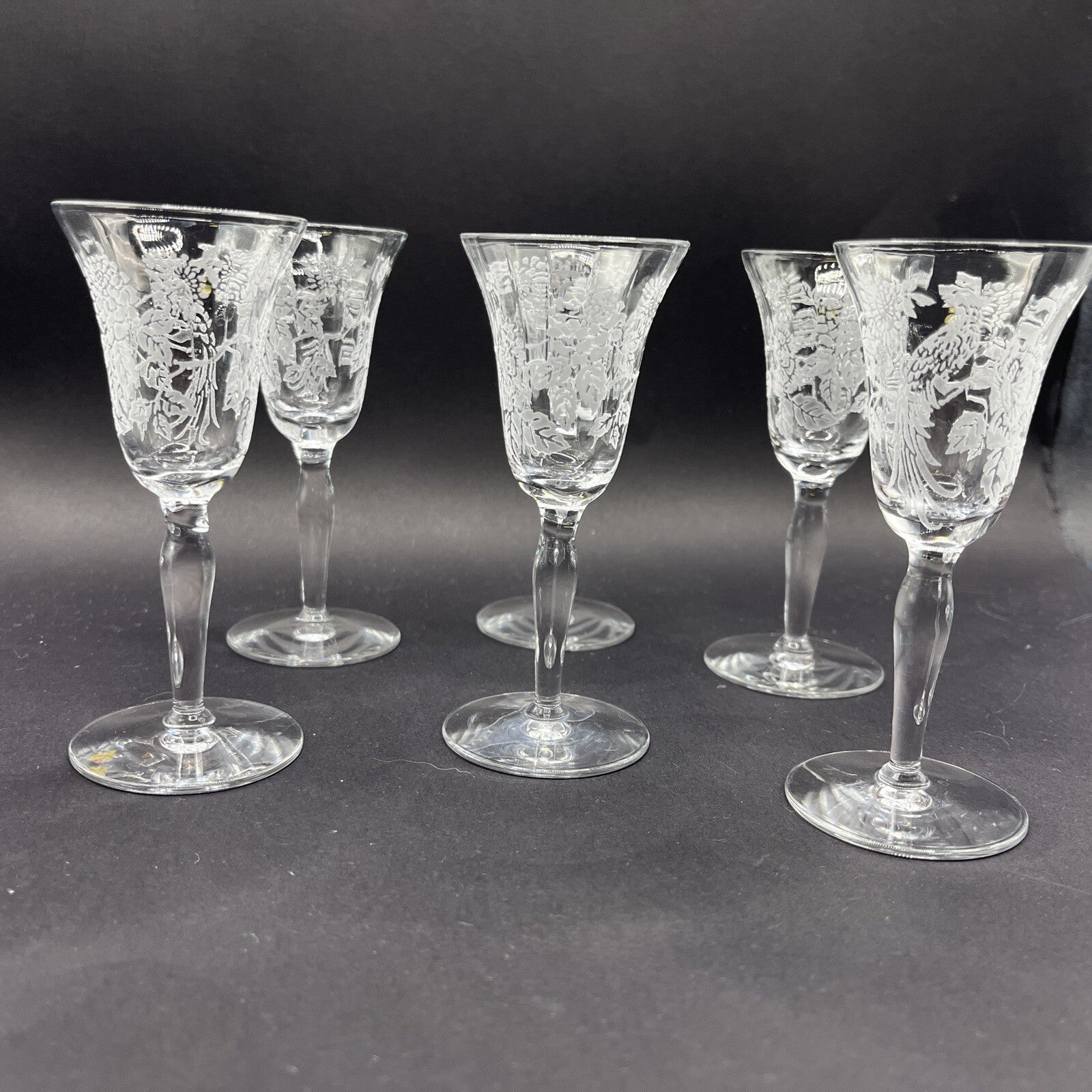 Morgantown Glass - Mayfair - Cordials - Set of 6