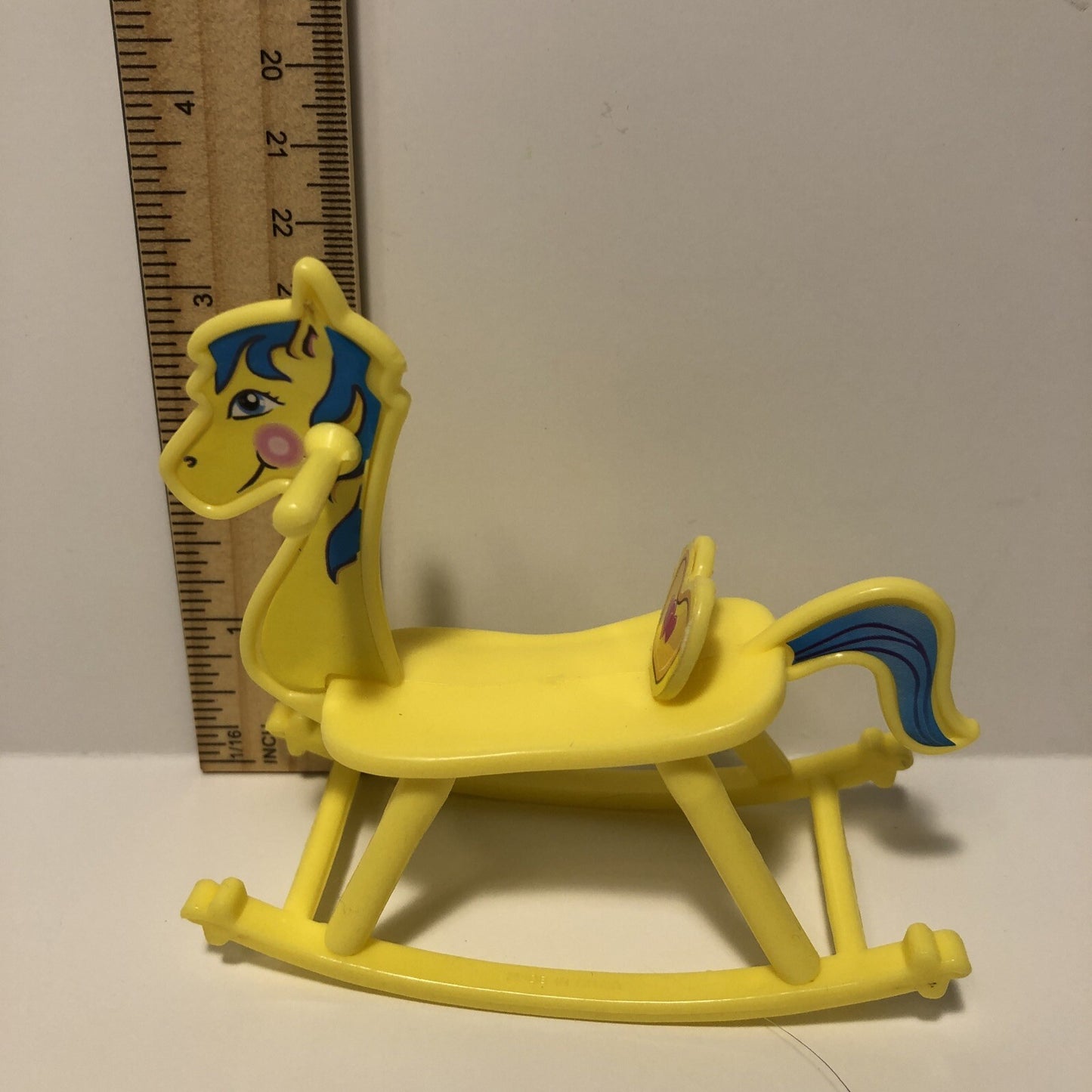 Barbie Kelly Doll Yellow and Blue Rocking Horse Toy (Doll not included)