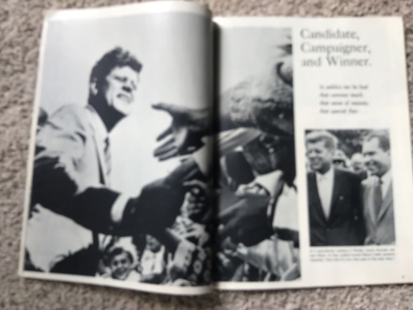 Lot of 2 Vintage John Fitzgerald Kennedy JFK President Pictorial Magazines
