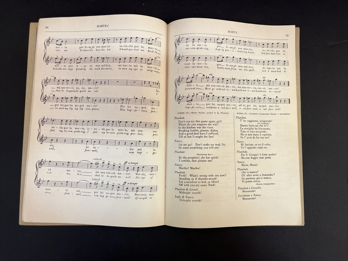 Lot of 3 Opera Libretto Songbooks