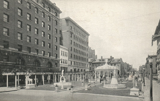 Main Entrance to Elks Court of Honor Baltimore MD Maryland 