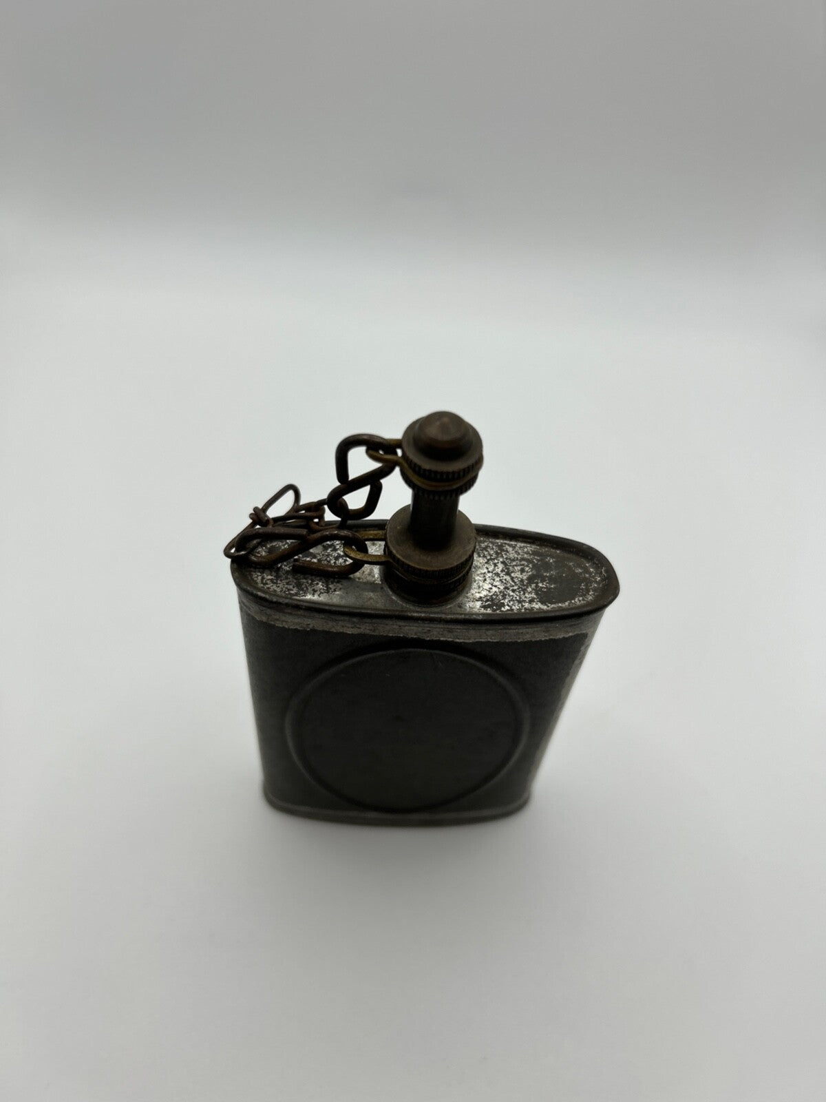 Rare Old Vintage Gun Oil Can, Spotoil Or Spot Oil WWII