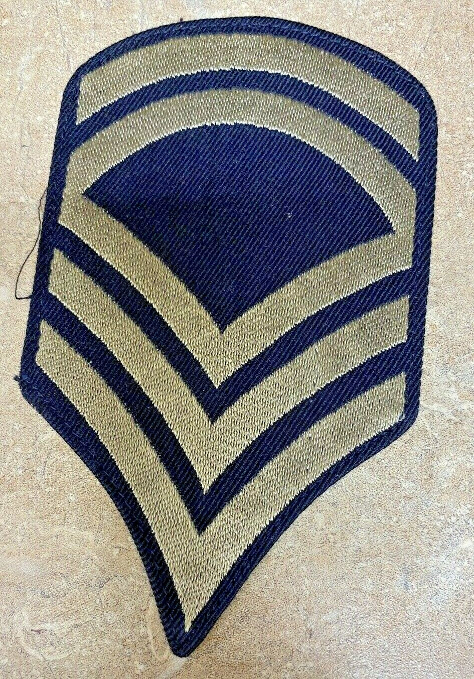 Vintage lot of  Military Stripes Rank Bars Stars 1 2 & 3 plus 3 patches Buttons 