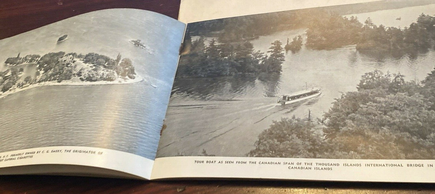 Vintage Thousand Islands New York State Canada Pullman's Castle Rest 