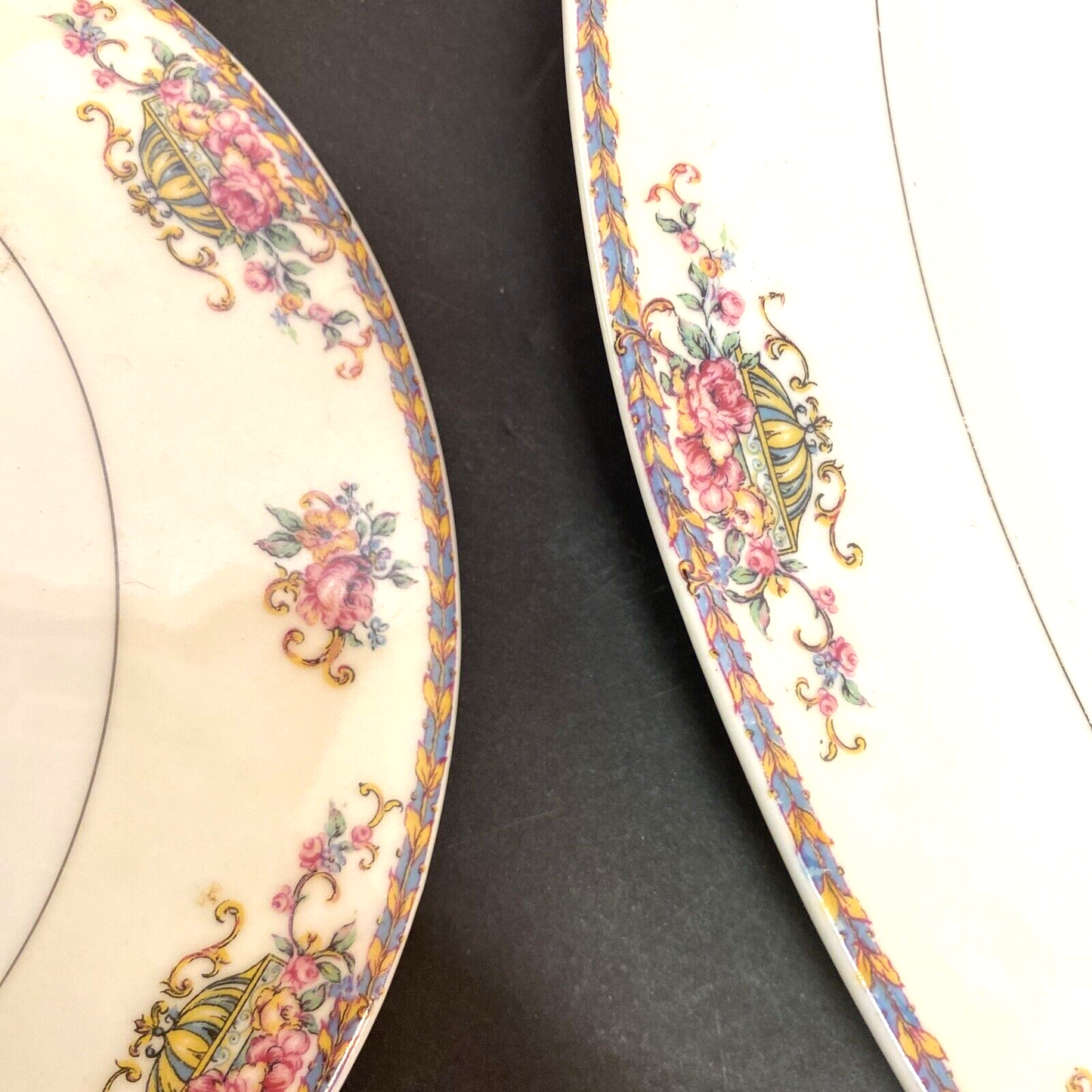 HAVILAND Limoges Commodore FRANCE Vegetable Dish & Platter