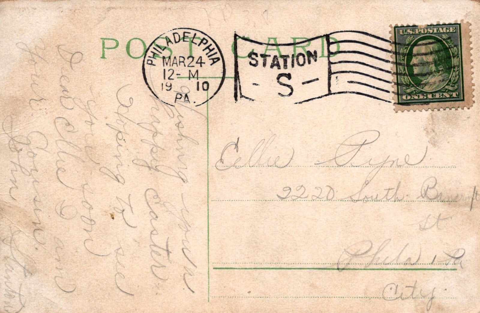 Couple Sit by Waterfall Let Us Be Sweethearts 222 Romantic Romance Postcard