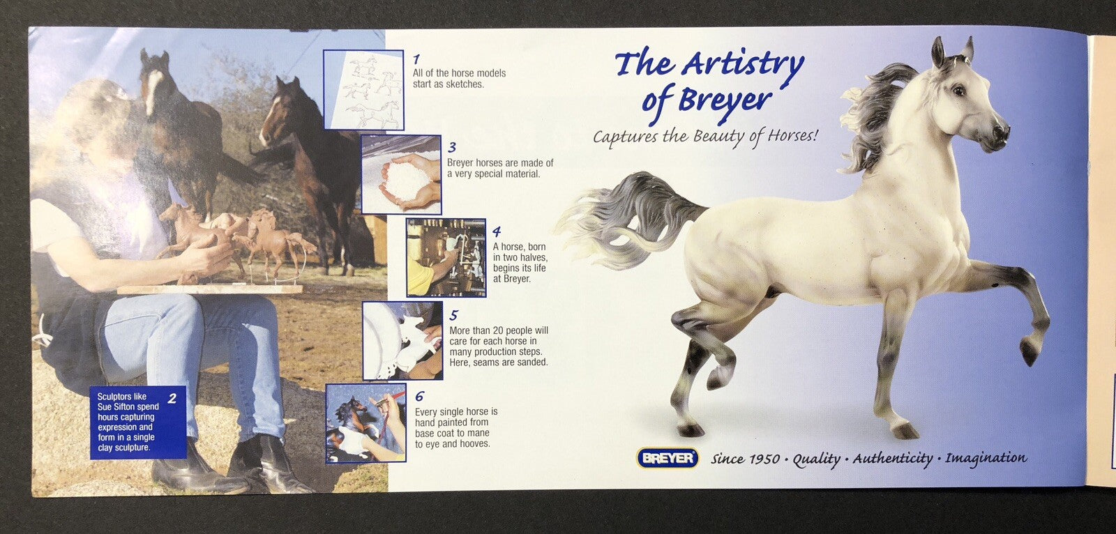 2003 Welcome to World of Breyer Catalog booklet pamphlet brochure horse statues