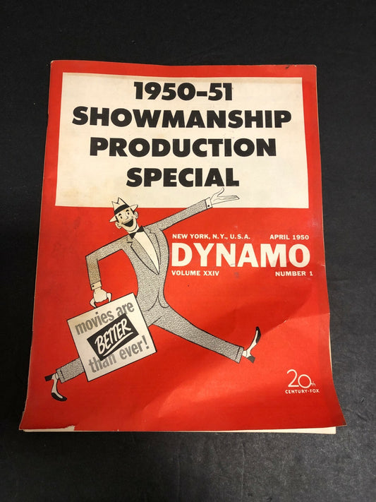 1950-51 Showmanship Production Special New York NY USA Dynamo Number 1 Magazine