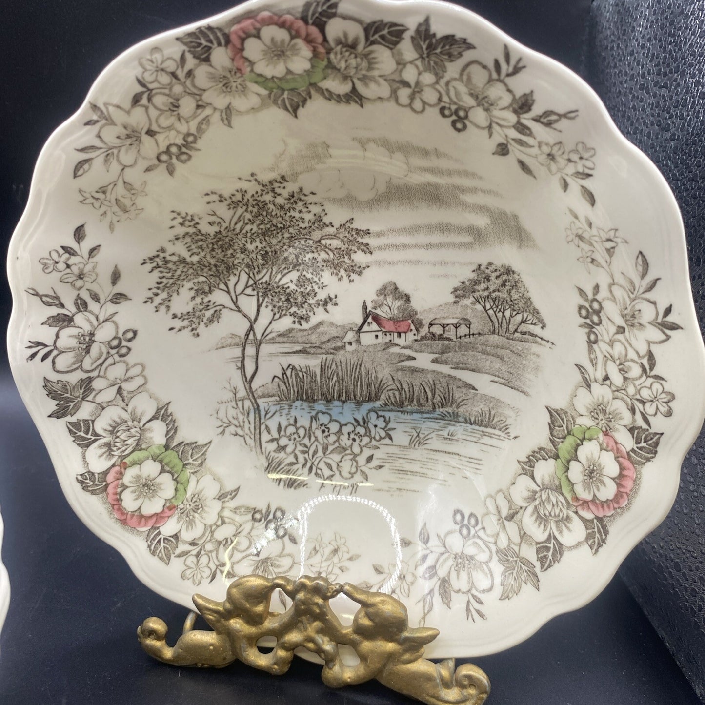 6 Salad Bowls English Staffordshire J & G Meakin Stratford-On-Avon 6.5"