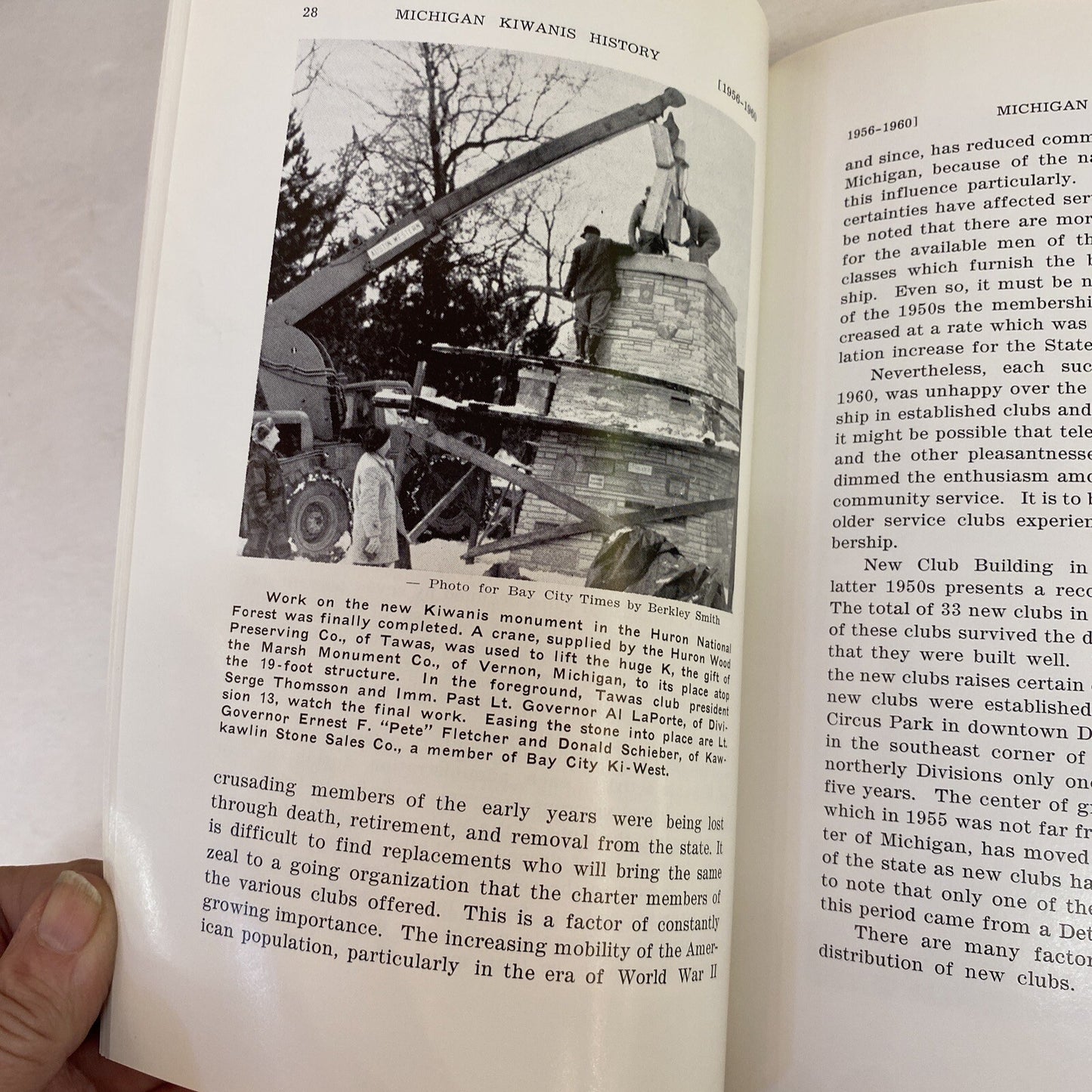 A History of Kiwanis in Michigan 1950-1960  (1964) by  Richard Wysong