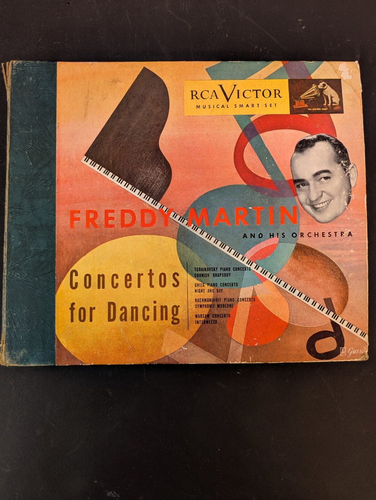 1947 FREDDY MARTIN Concertos For Dancing SET P169 4 10 78 Album