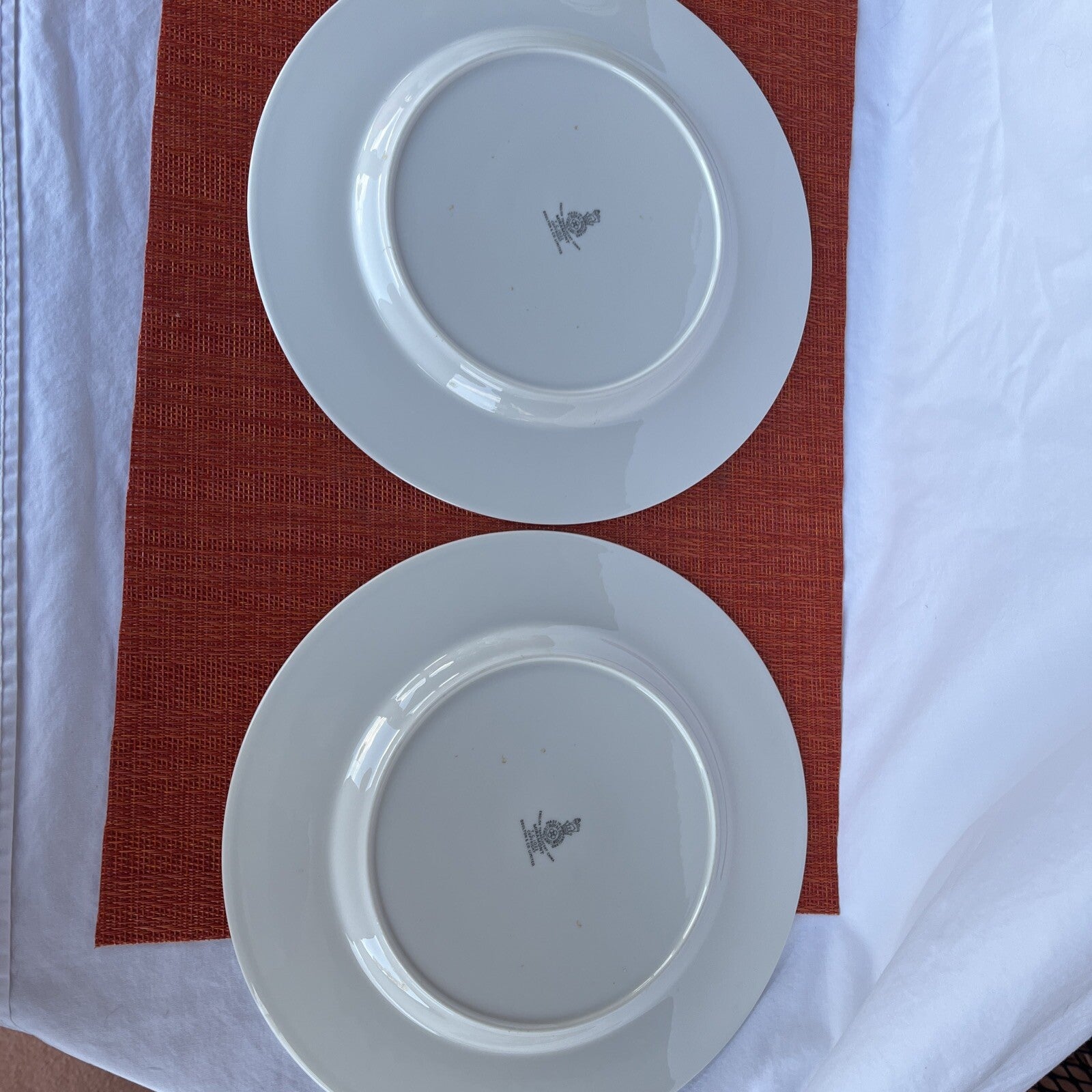 Royal Doulton Miramont TC1022 Fine China SET 2 DINNER PLATES - 10.75