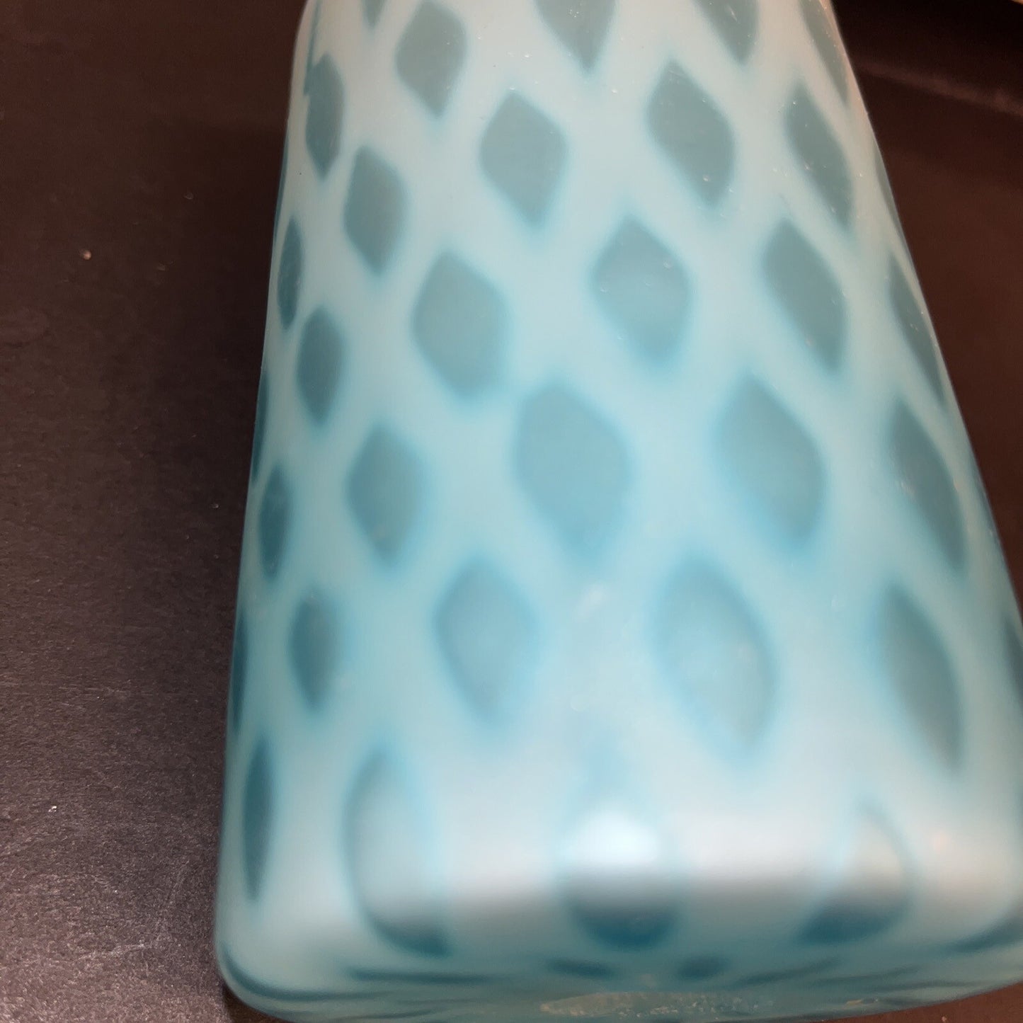 Mt. Washington attrib Pearl Satin Ware MOP Diamond Quilted Tumbler Beaker