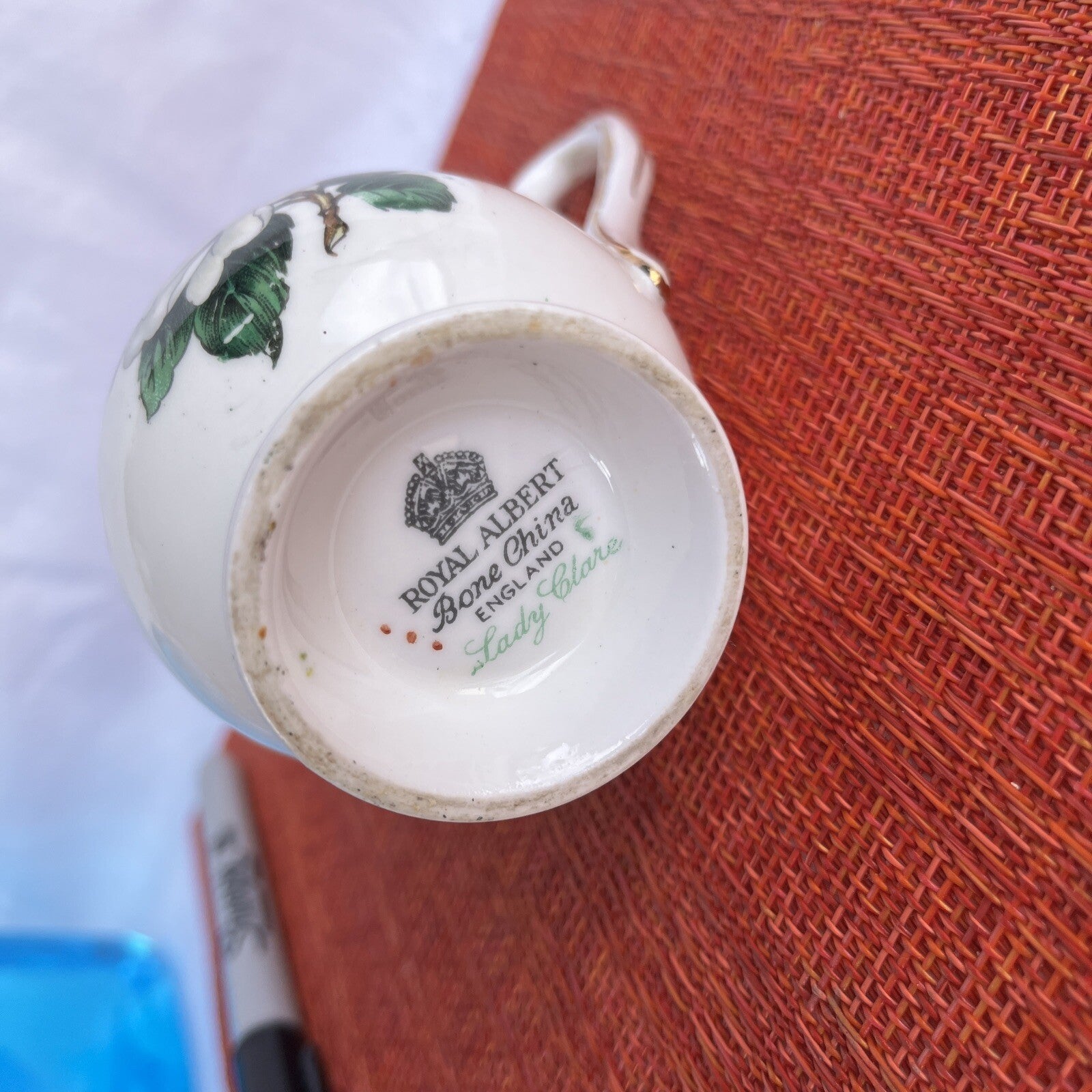 Royal Albert Lady Clare Bone China England Creamer Cream Pitcher 