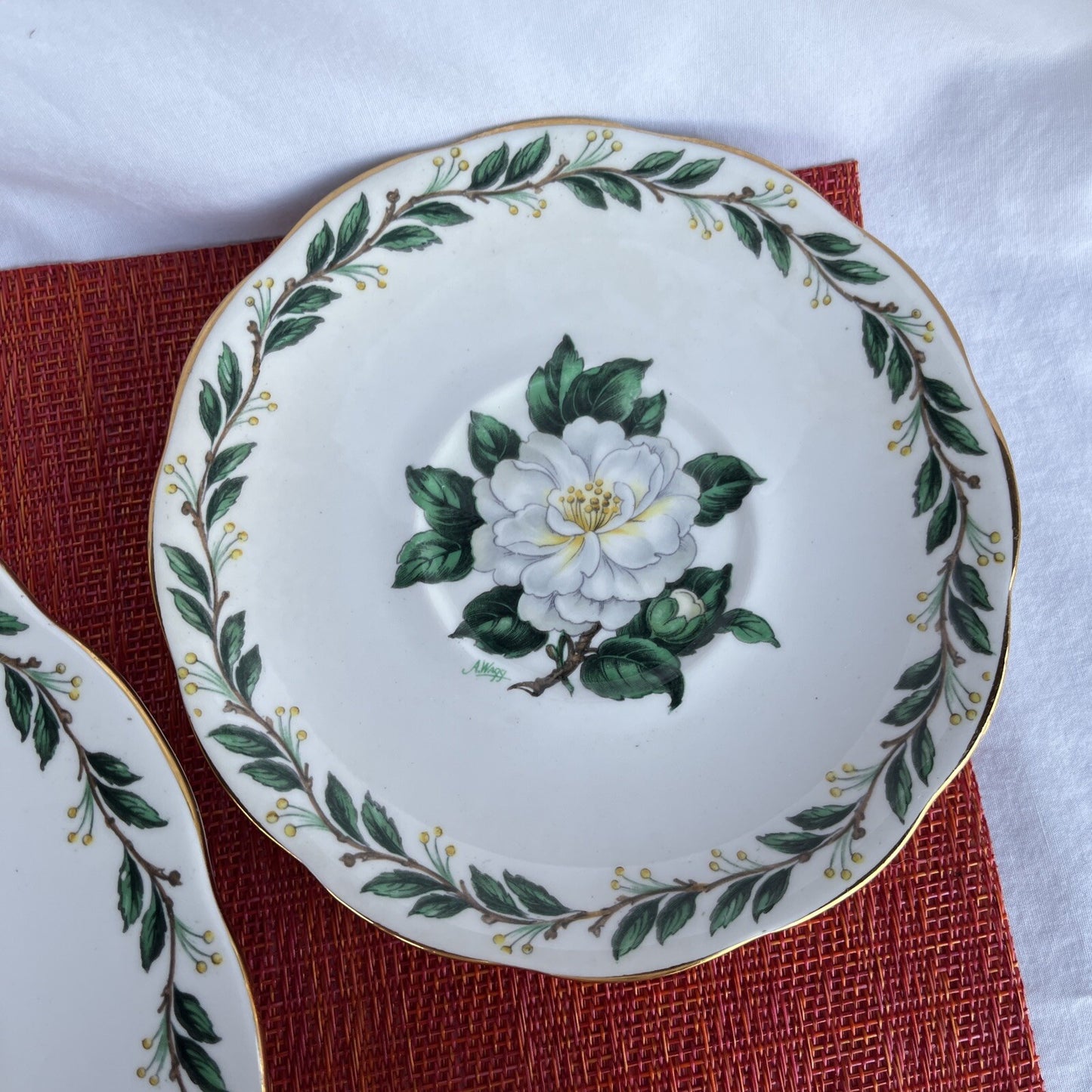 Royal Albert - Lady Clare Bone China, 6 - Pc Serving Set  - England Floral