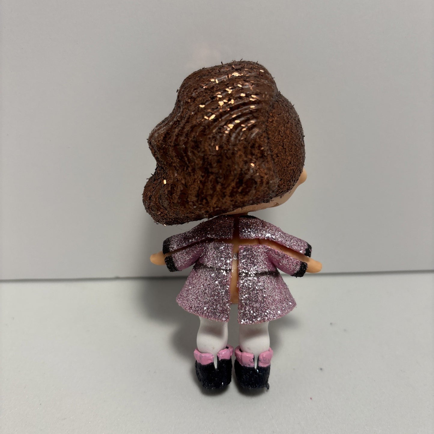 LOL Surprise Doll - Posh Baby Glam Glitter Bling Series Pink Dress Brown Hair