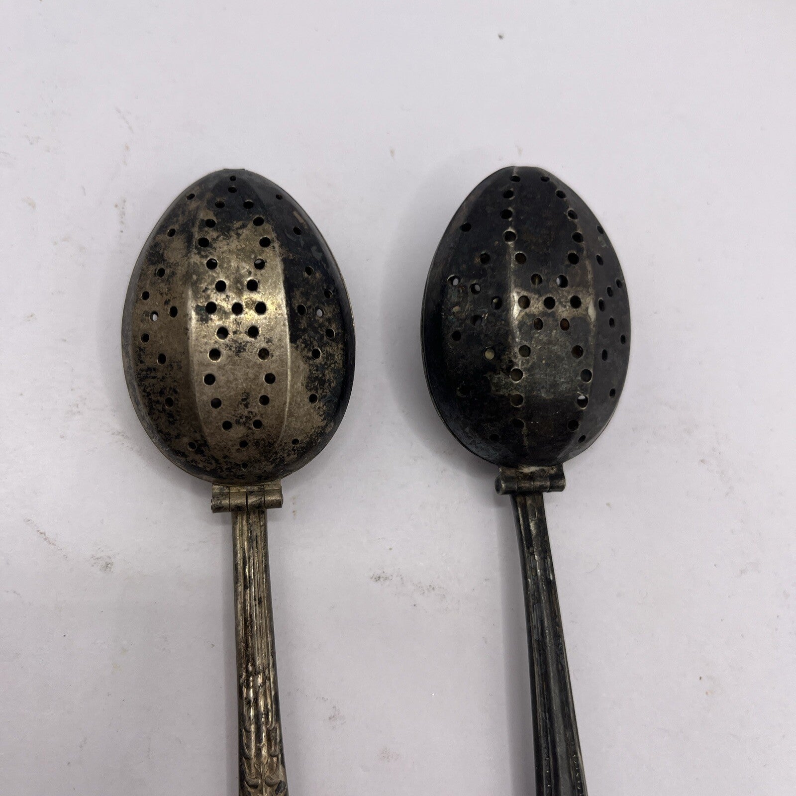 2 Tea Infuser Strainer Spoon One Is Wm A Rogers A1 Plus Oneida Silverplate