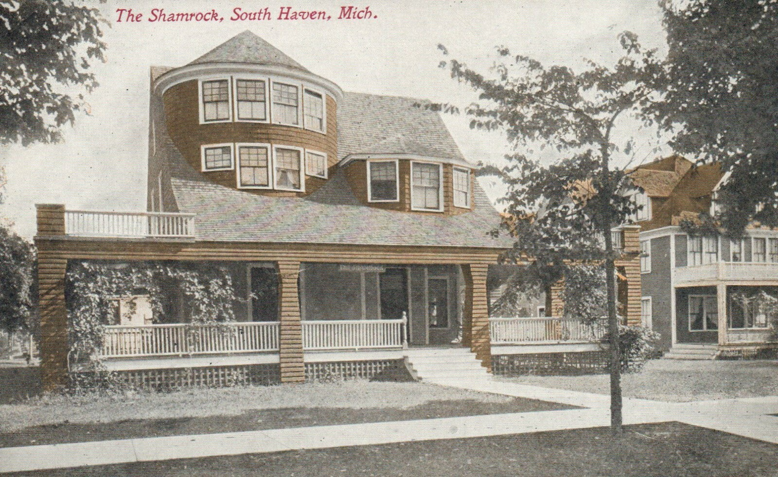 The Shamrock South Haven Michigan MI Postcard 