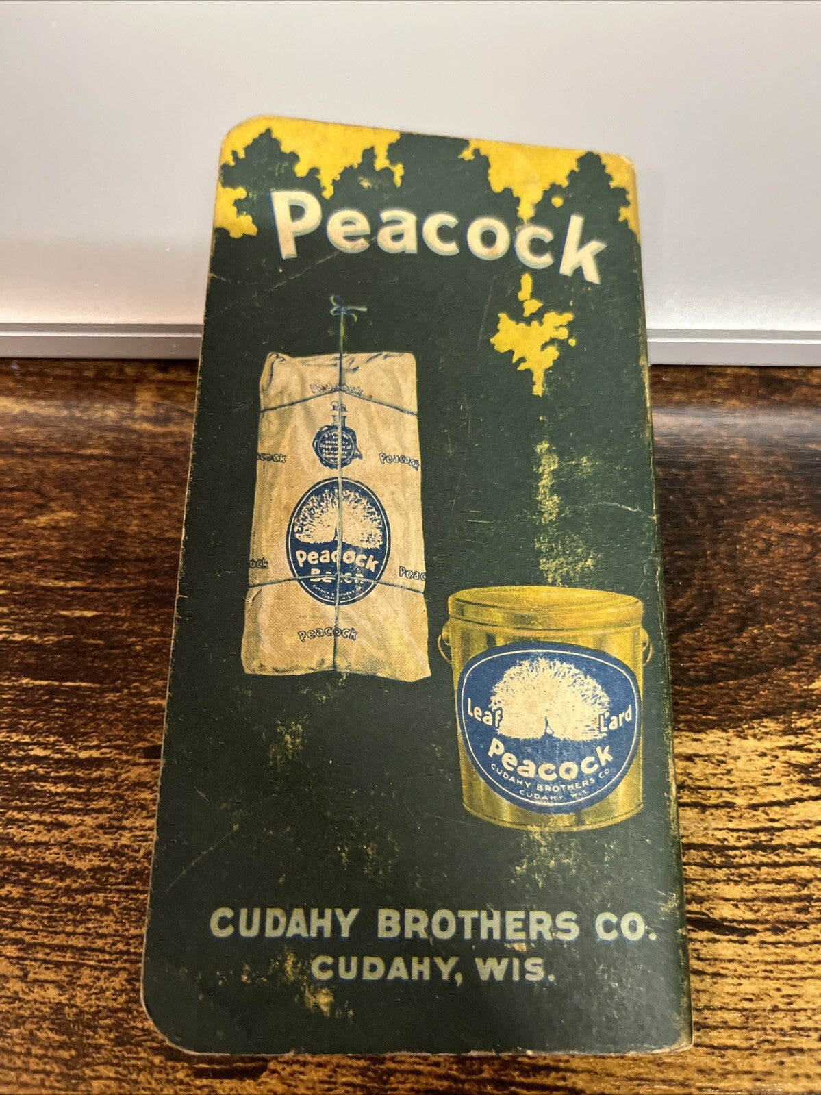1920 Peacock Booklet Tablet