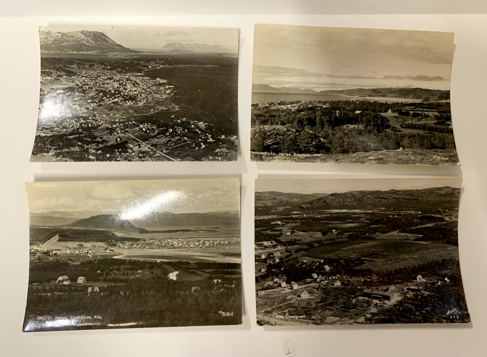 Lot of 20 Norway Real Photo Foreign Postcards