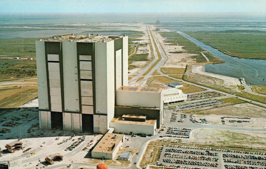 52 Story Vehicle Assembly Building JFK Space Center NASA Florida FL Postcard