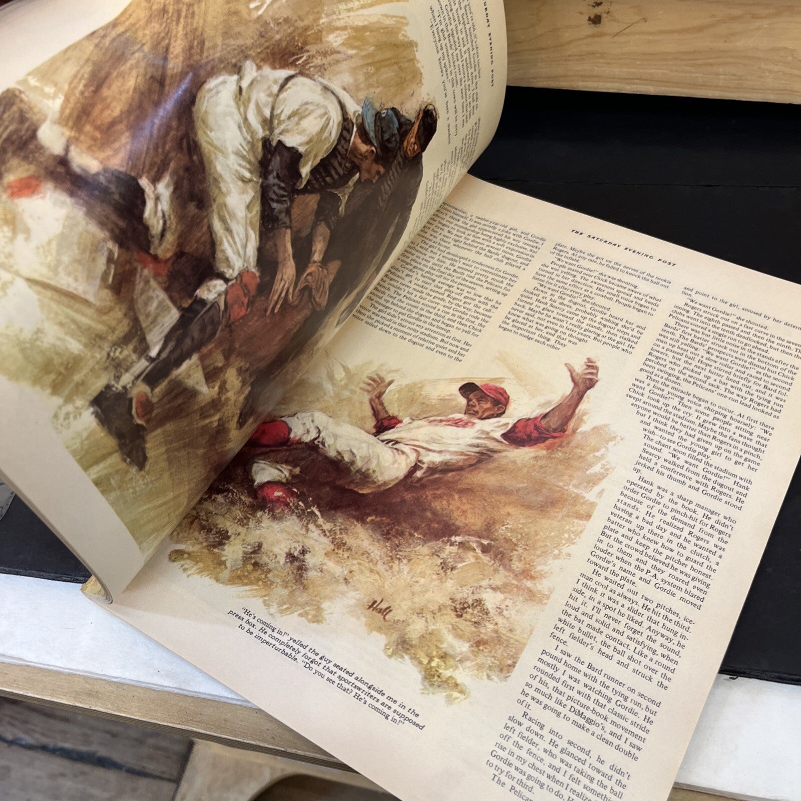 Saturday Evening Post, Spring 1972, Kurt Vonnegut, John Wayne, Norman Rockwell