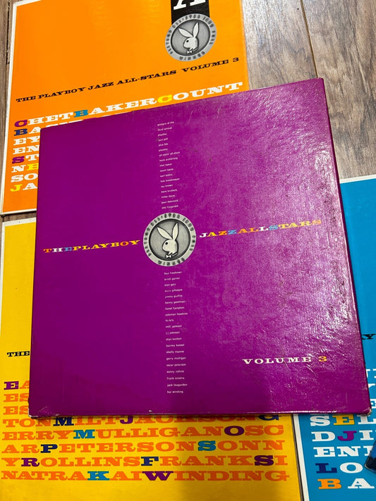 The Playboy Jazz All-Stars Volume 3 1960 3x Vinyl LP Album PB1959 Box Set Book +