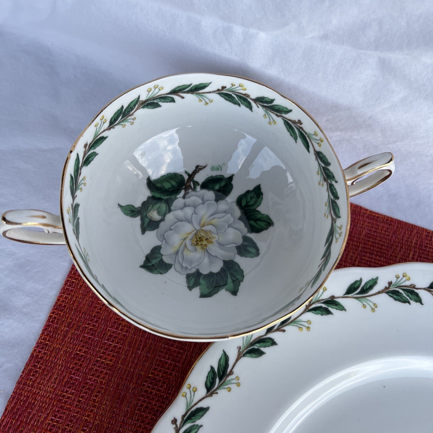Royal Albert - Lady Clare Bone China, 6 - Pc Serving Set  - England Floral