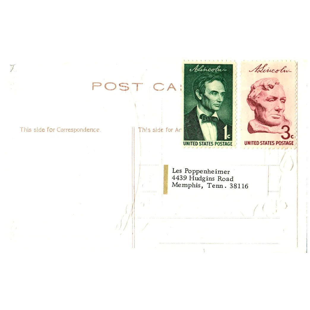 Abraham Lincoln's Emancipation Proclamation Issues January 1st 1863 Postcard