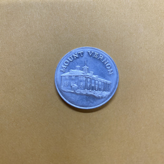 Vintage Mt Vernon VA Sunoco Oil Commemorative Token Landmarks of America Line