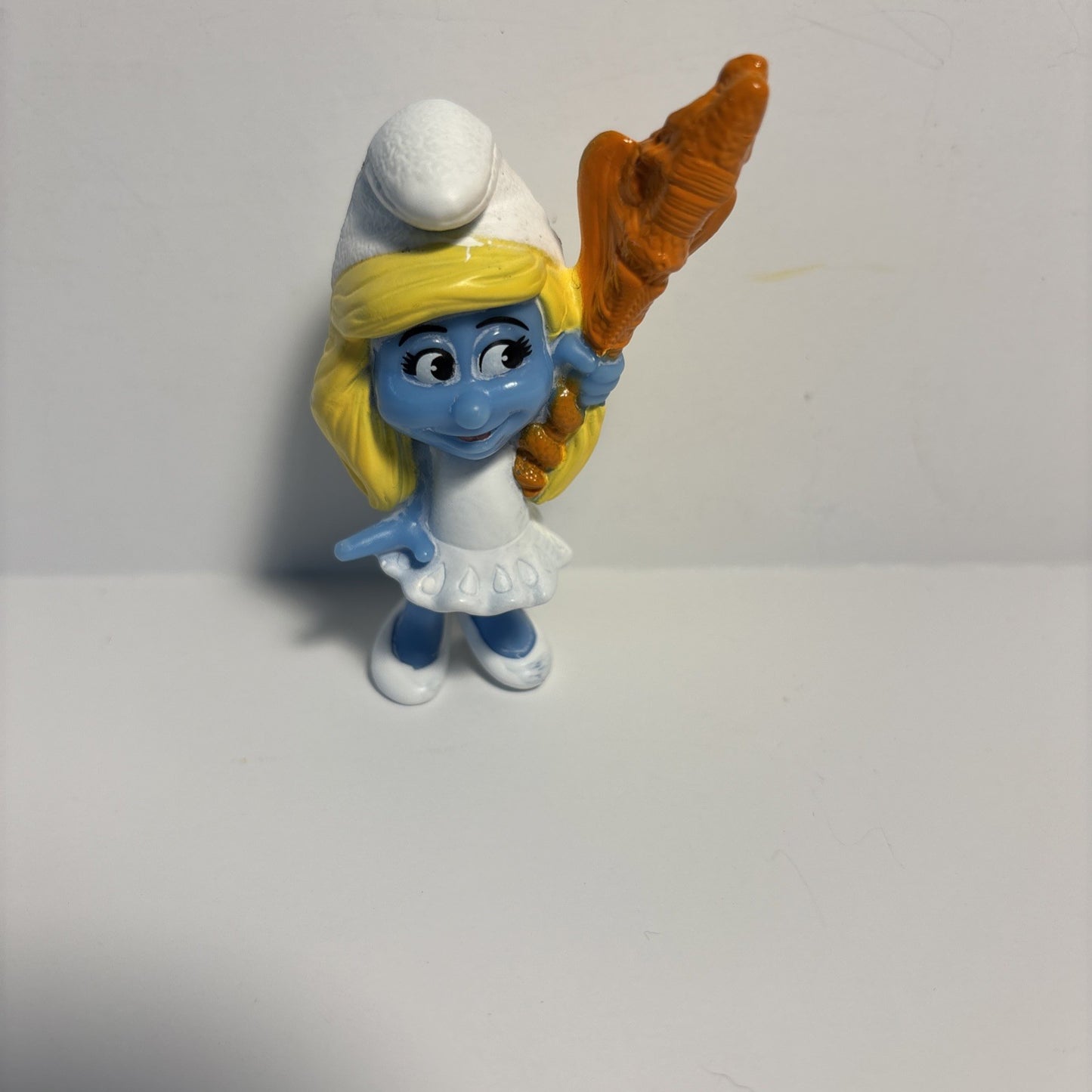 PEYO Smurf Smurfette with Magic Wand #2 McDonalds Happy Meal Toy C5H