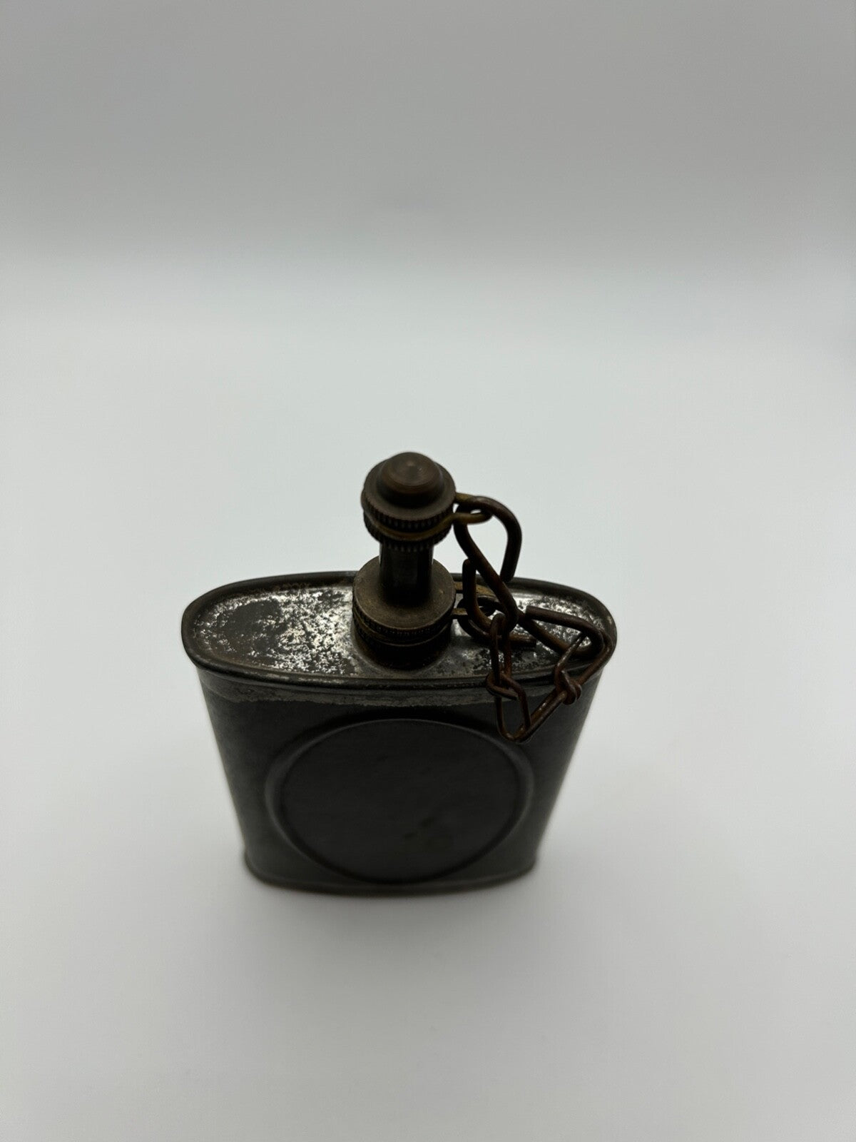 Rare Old Vintage Gun Oil Can, Spotoil Or Spot Oil WWII