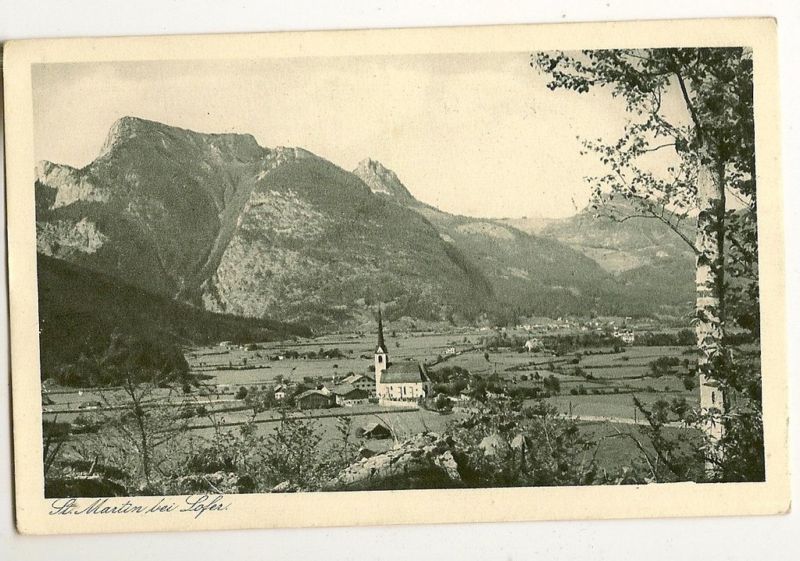 St Martin Bei Lofer Germany Postcard
