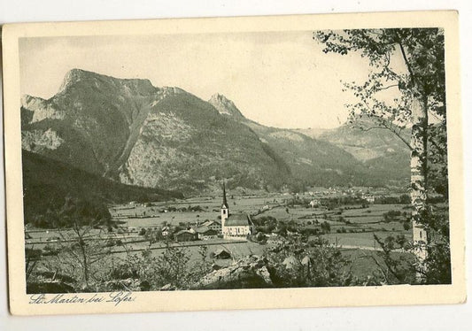 St Martin Bei Lofer Germany Postcard