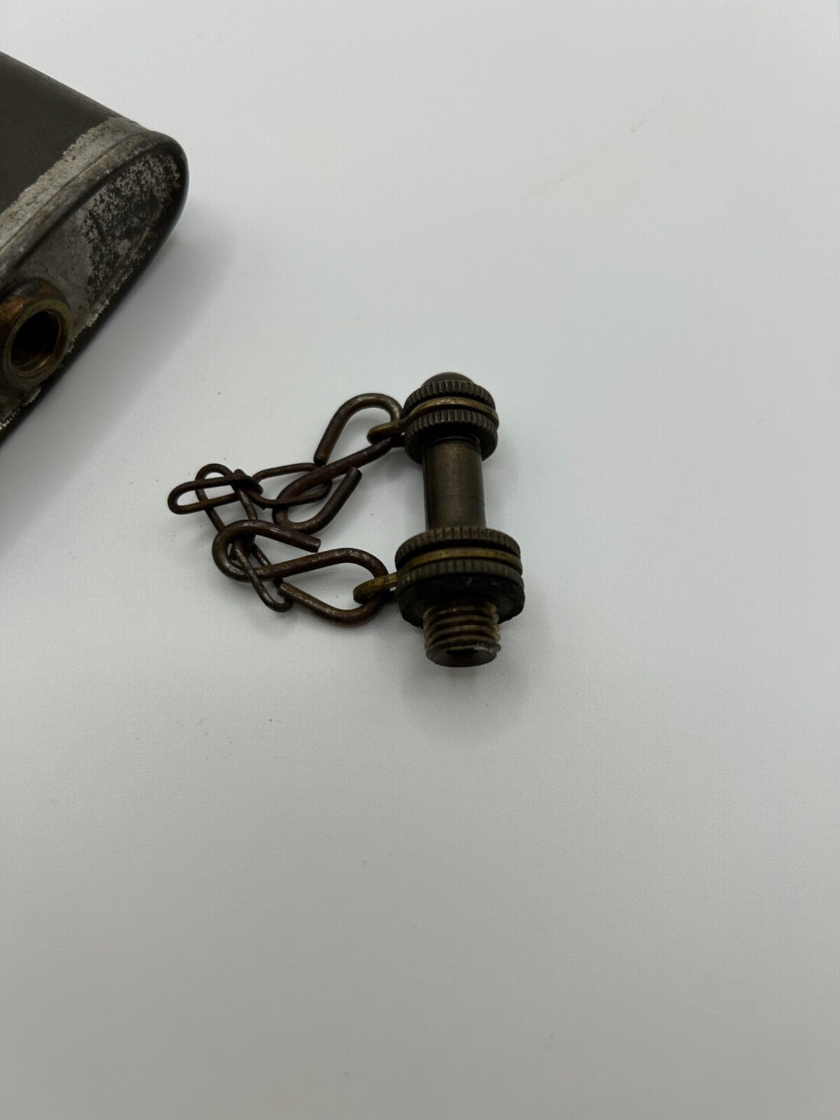 Rare Old Vintage Gun Oil Can, Spotoil Or Spot Oil WWII